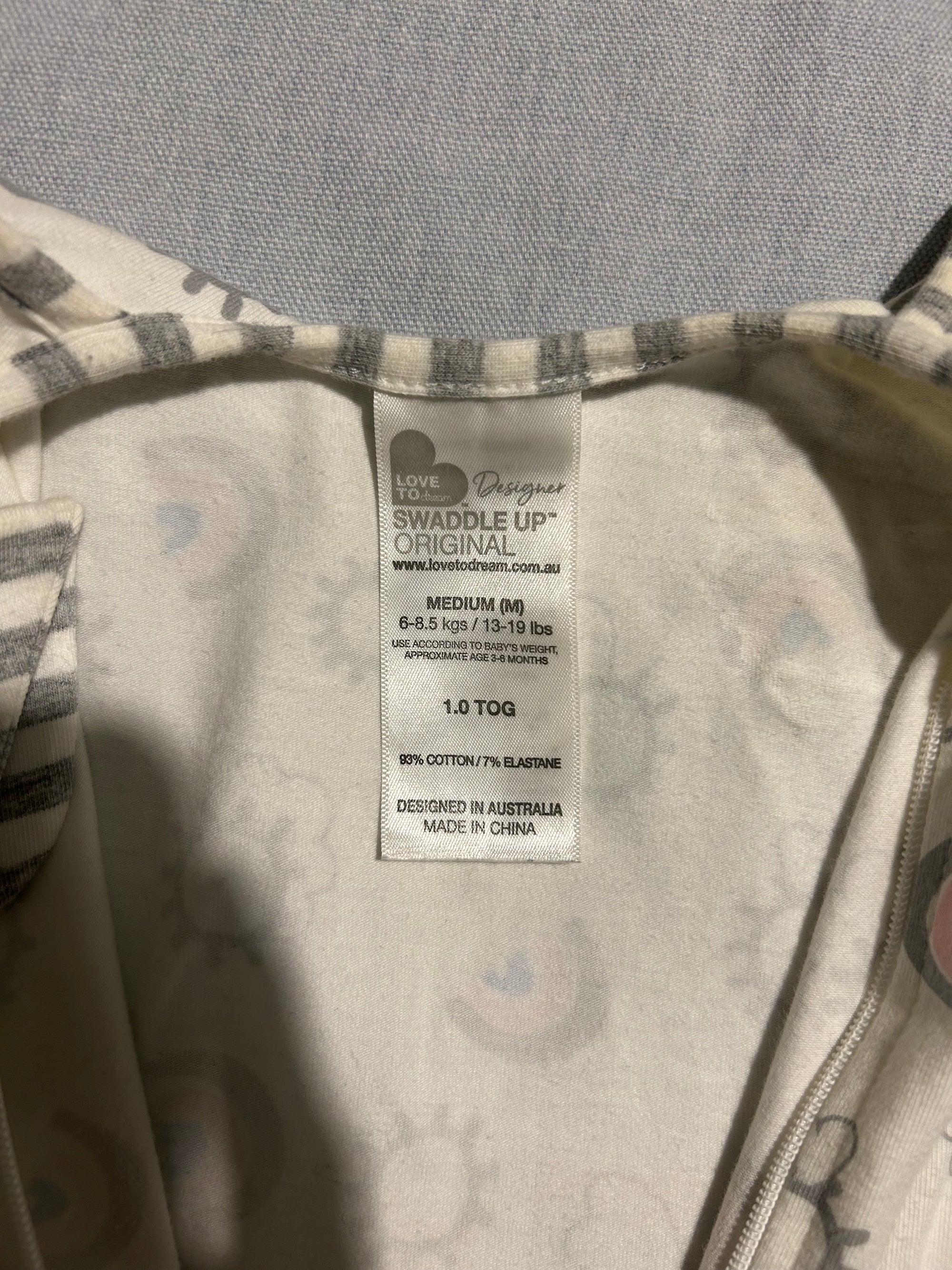 (#PG5236) Saquito de dormir etapa 1 modelo Arcoiris. Marca Love To Dream