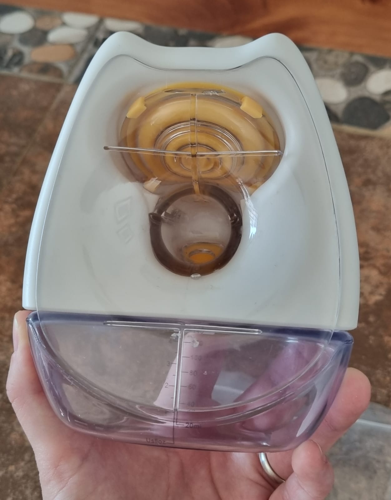 (#PG4813) Extractor de leche eléctrico simple. Marca Spazio Bambini