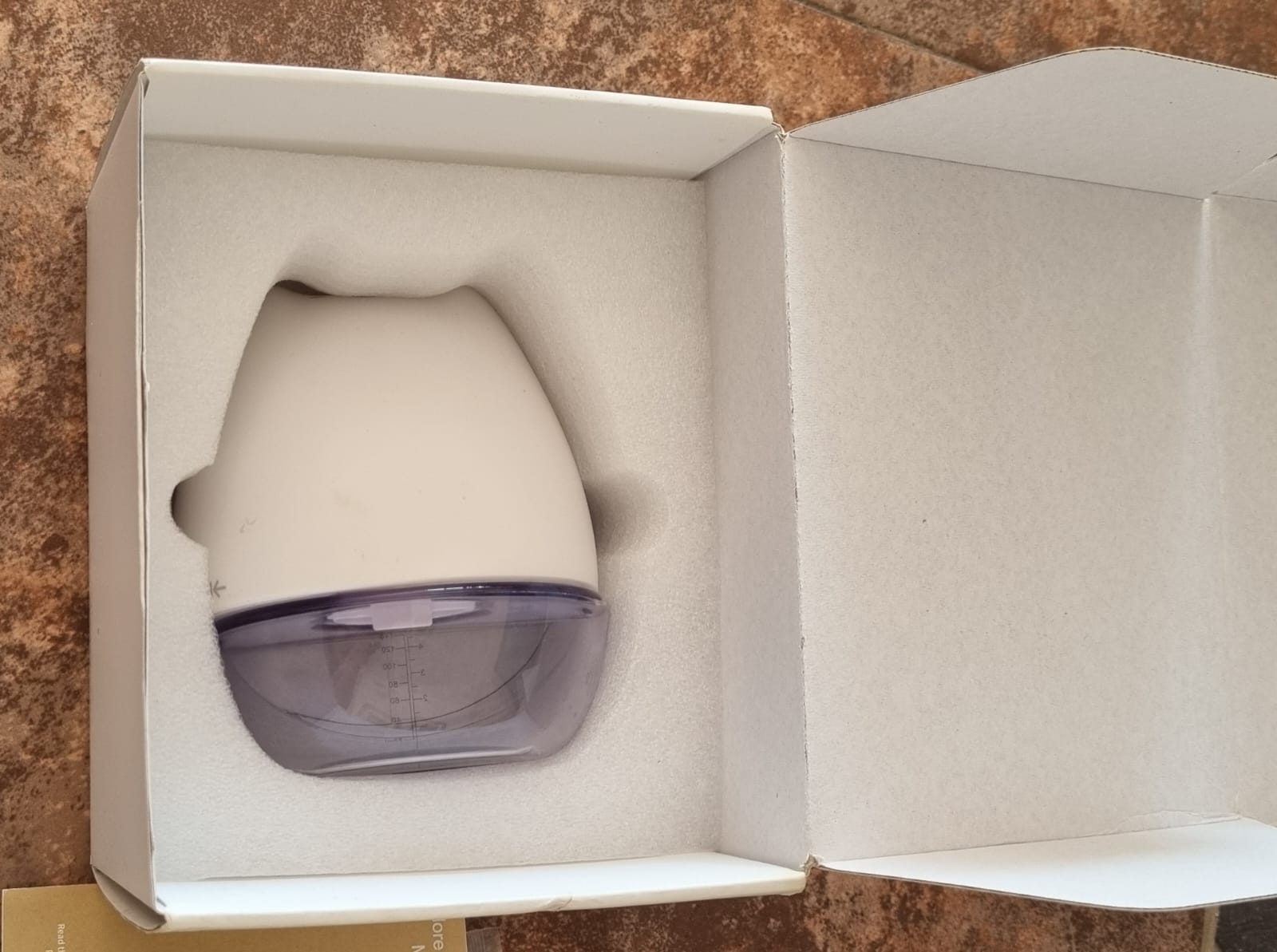 (#PG4813) Extractor de leche eléctrico simple. Marca Spazio Bambini