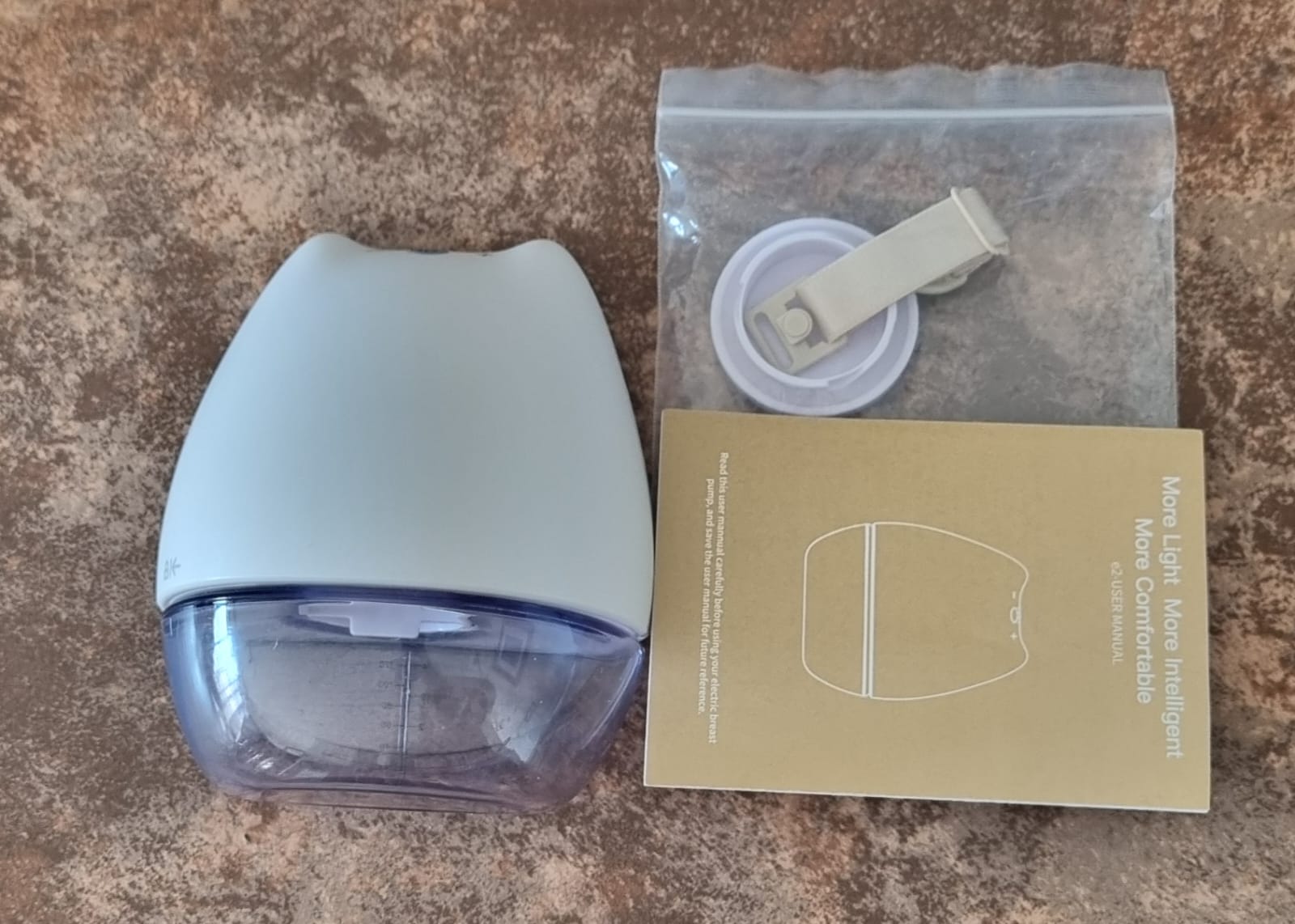 (#PG4813) Extractor de leche eléctrico simple. Marca Spazio Bambini