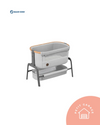 (#PG5109) Cuna colecho modelo Lora Essential color gris claro. Marca Maxi Cosi