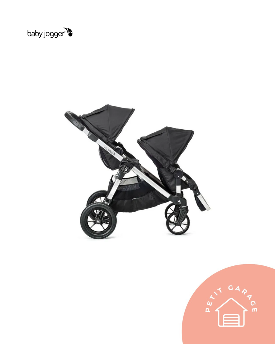 (#PG5461) Coche de paseo modelo City Select - Doble color negro. Marca Baby Jogger