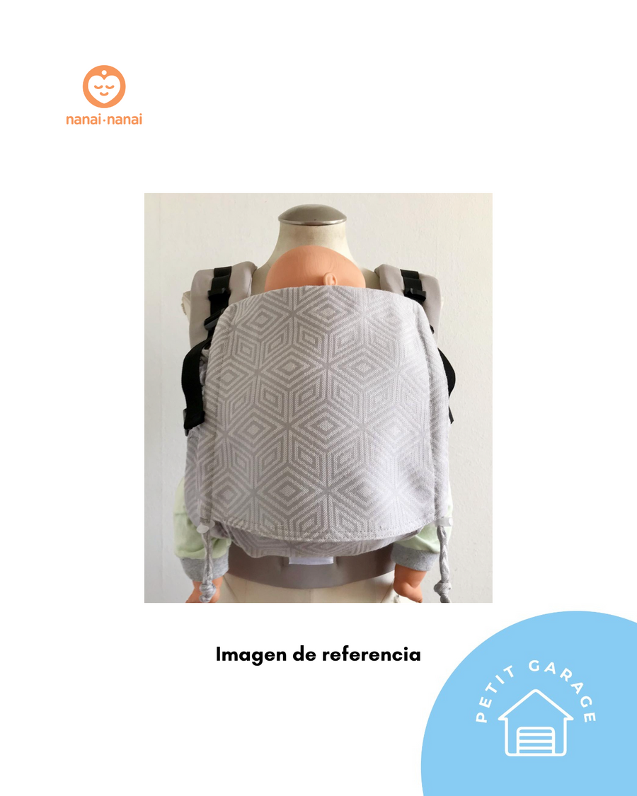 (#PG4550) Portabebé ergonómico modelo Evolutiva talla baby color rosado. Marca Nanai Nanai