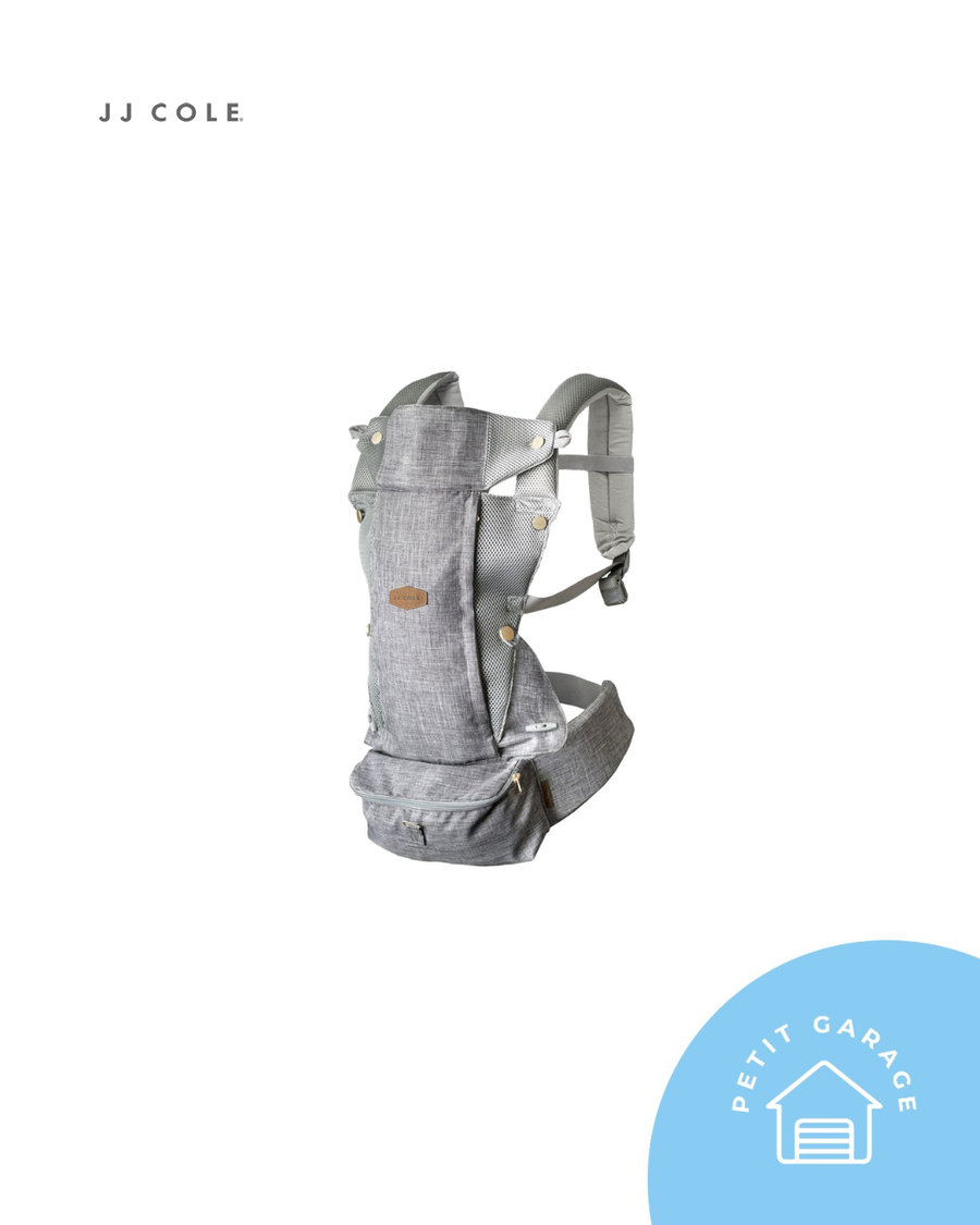 (#PG5462) Portabebé modelo Geek color gris. Marca JJ Cole