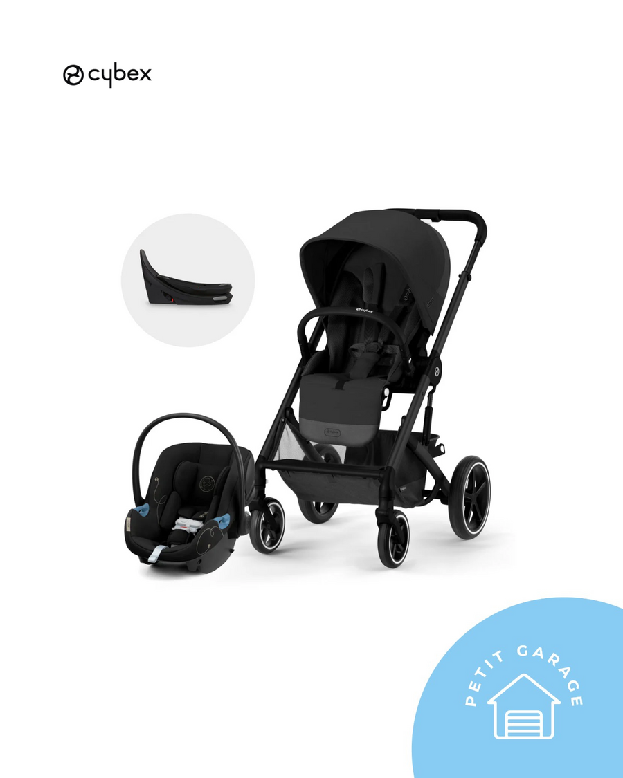 (#PG4484) Coche Travel System modelo Balios S color negro. Marca Cybex