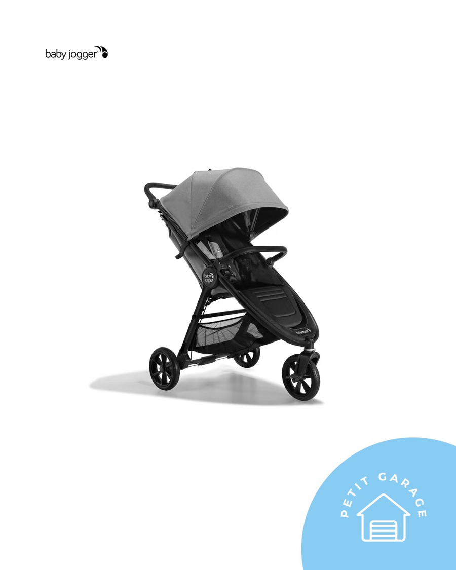 (#PG4778) Coche de paseo modelo City Mini GT2 color gris con negro. Marca Baby Jogger