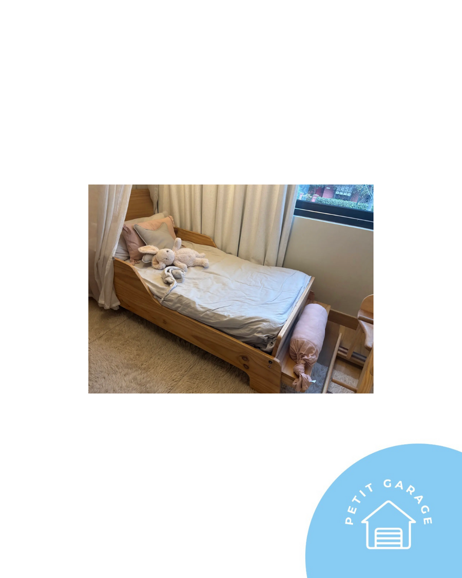 (#PG5021) Cama de madera. Marca Montessori