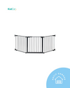 (#PG4504) Reja de seguridad plegable metálica. Marca Kidco