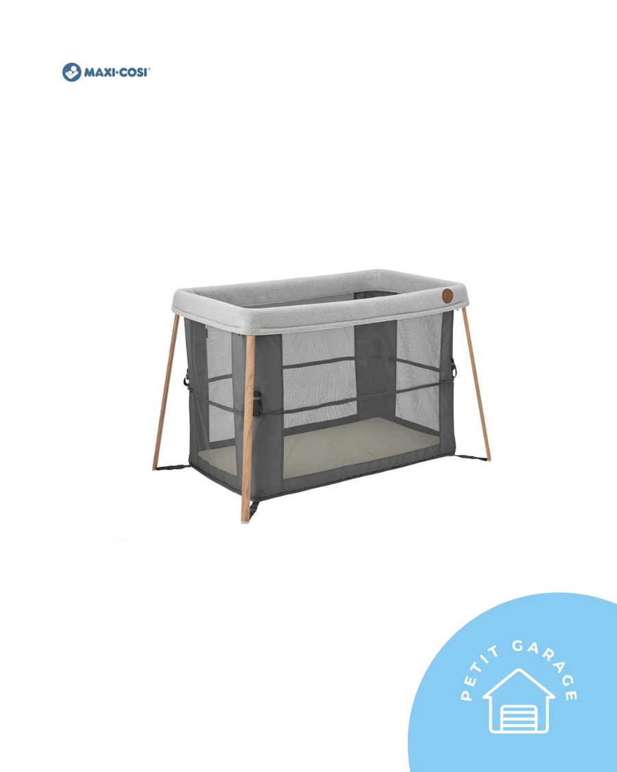 (#PG4994) Cuna Pack and Play modelo Iris Essential color gris. Marca Maxi Cosi