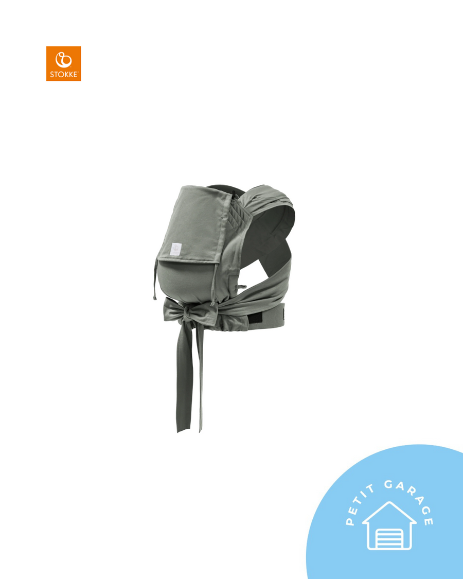 (#PG5202) Mochila de porteo modelo Limas color marrón oscuro. Marca Stokke