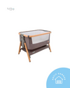 (#PG5204) Cuna colecho modelo Cozee color gris. Marca Tutti Bambini