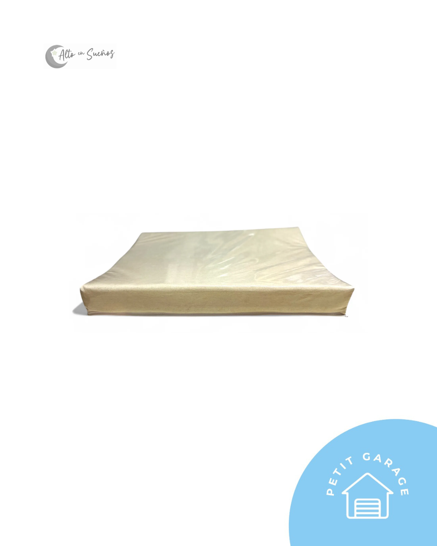 (#PG5282) Mudador anatómico color beige. Marca Alto en Sueños