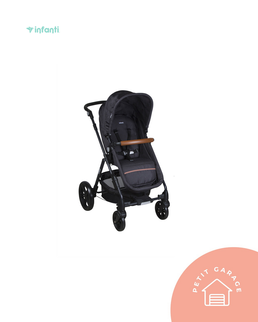 (#PG4553) Coche Travel System modelo Cloud Dark Grey. Marca Infanti