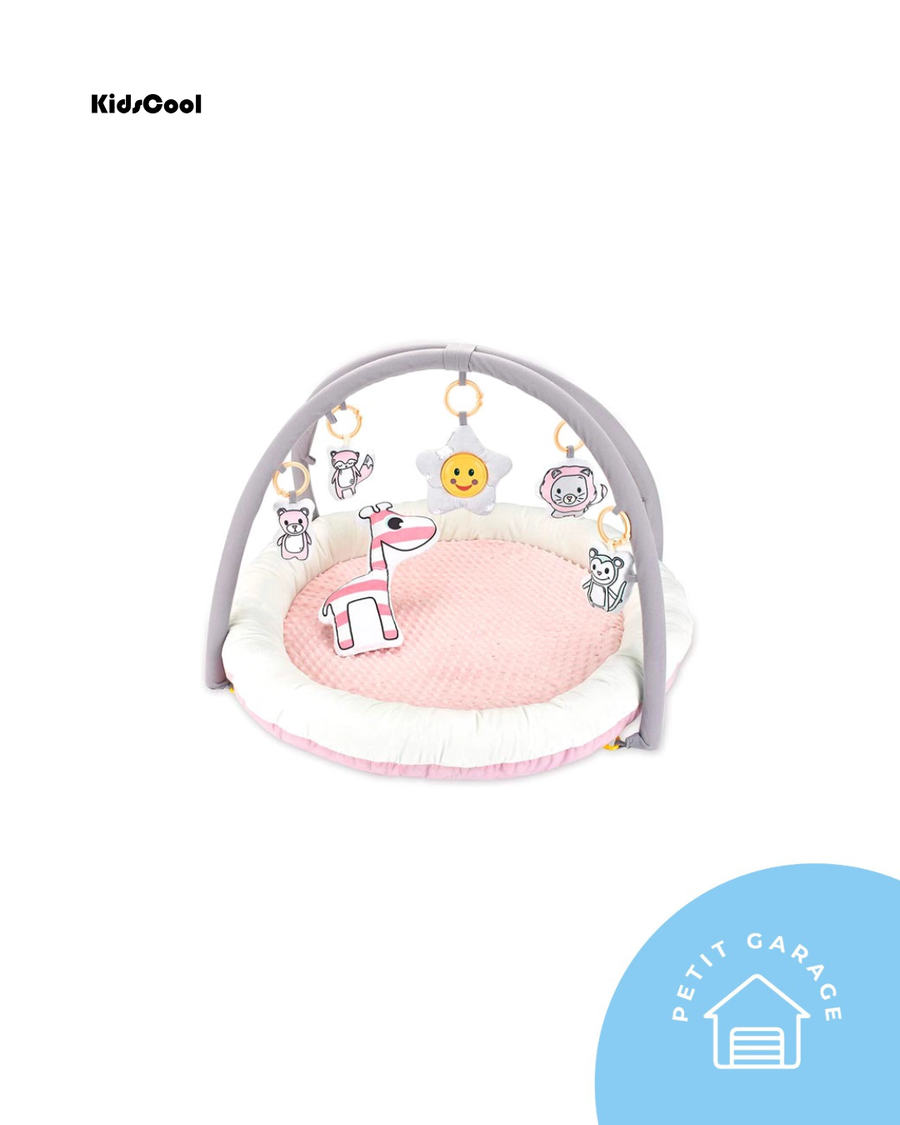 (#PG5252) Gimnasio modelo Jgo Sensory Mat color rosa. Marca Kidscool