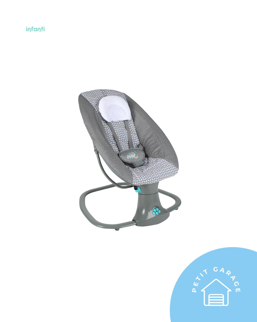 (#PG4962) Silla nido mecedora modelo 3 en 1 deluxe. Marca Infanti