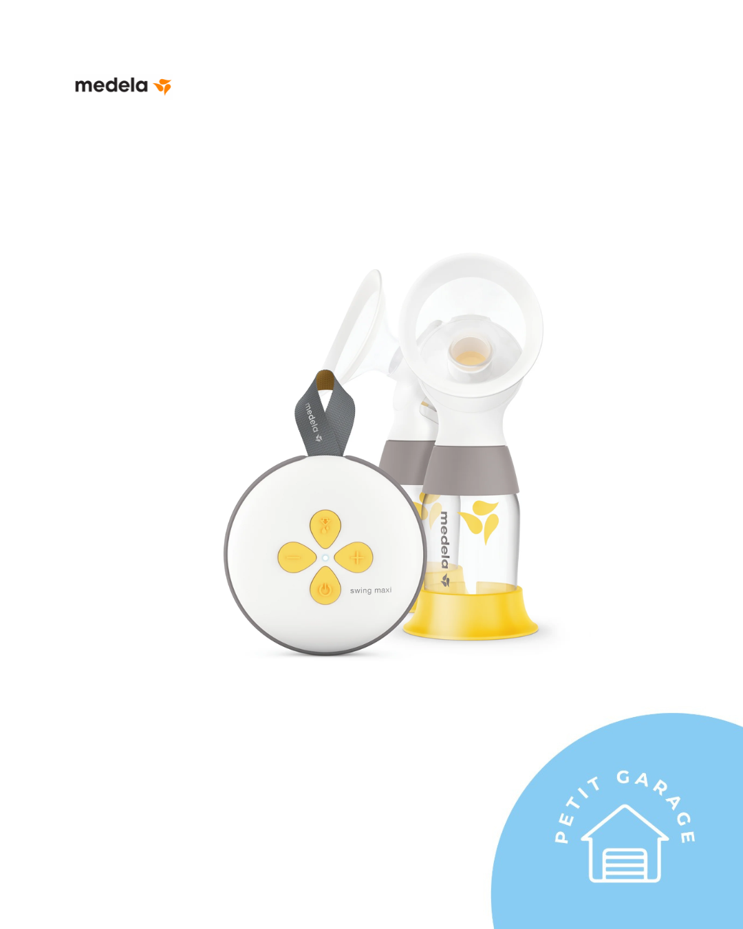 (#PG4696) Extractor de leche doble eléctrico modelo Swing Maxi. Marca Medela