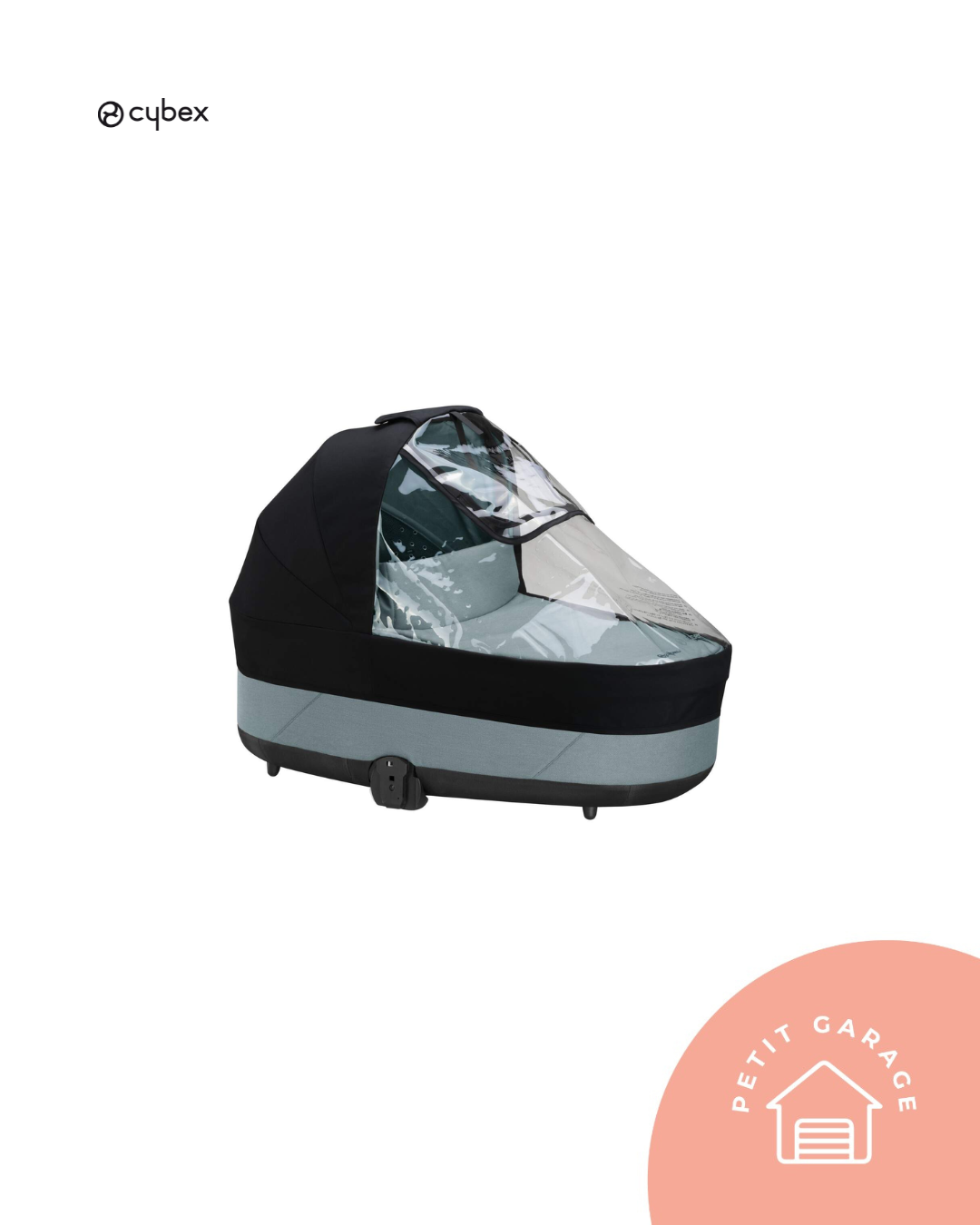 (#PG4789) Protector de lluvia transparente para Moisés Cybex Cot S. Marca Cybex