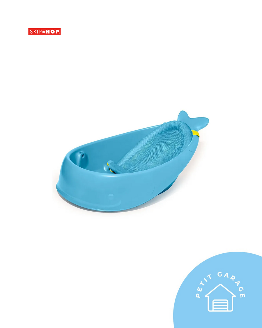 (#PG5206) Tina modelo Moby 3 etapas color celeste. Marca Skip Hop