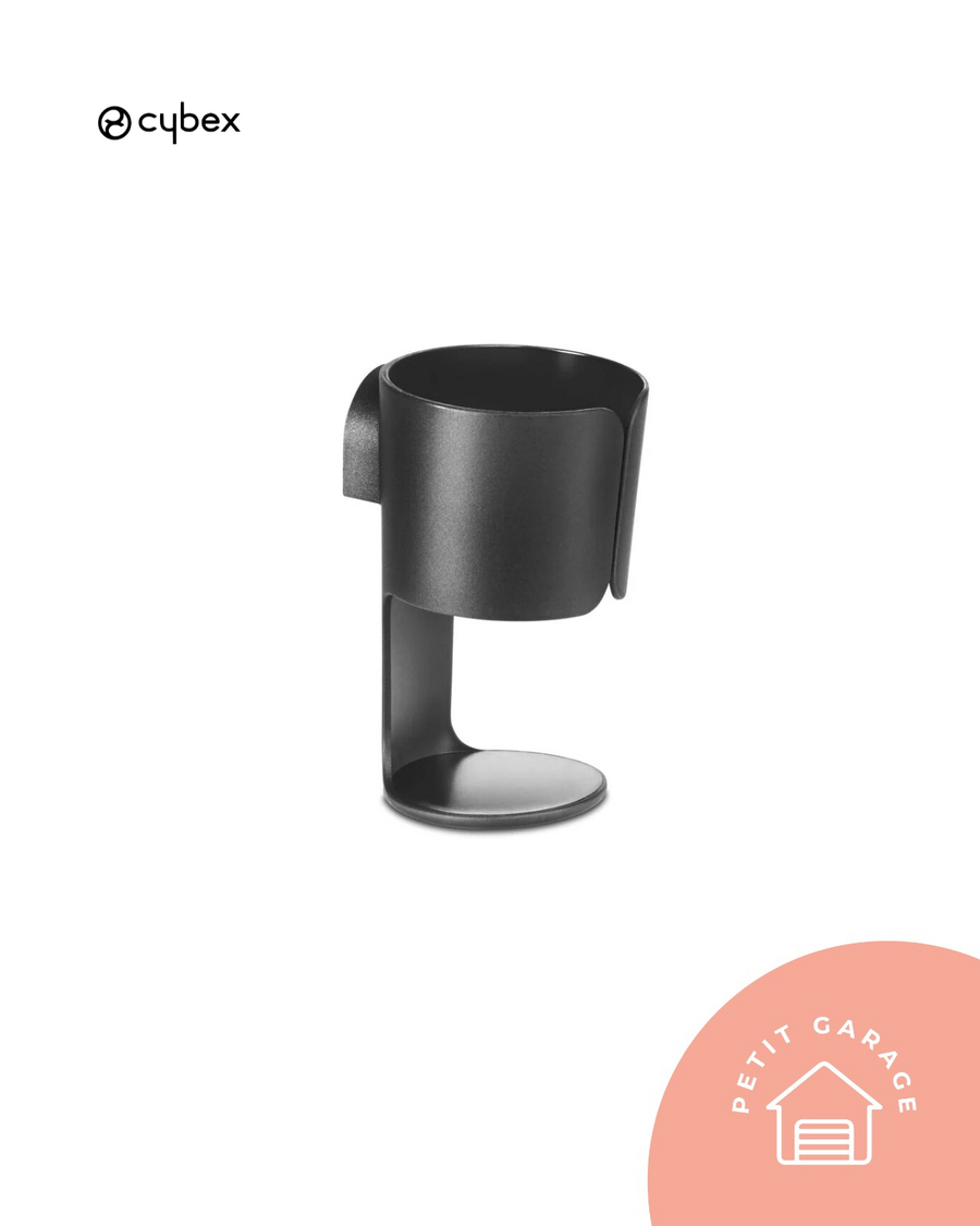 (#PG4432) Porta vasos color negro. Marca Cybex