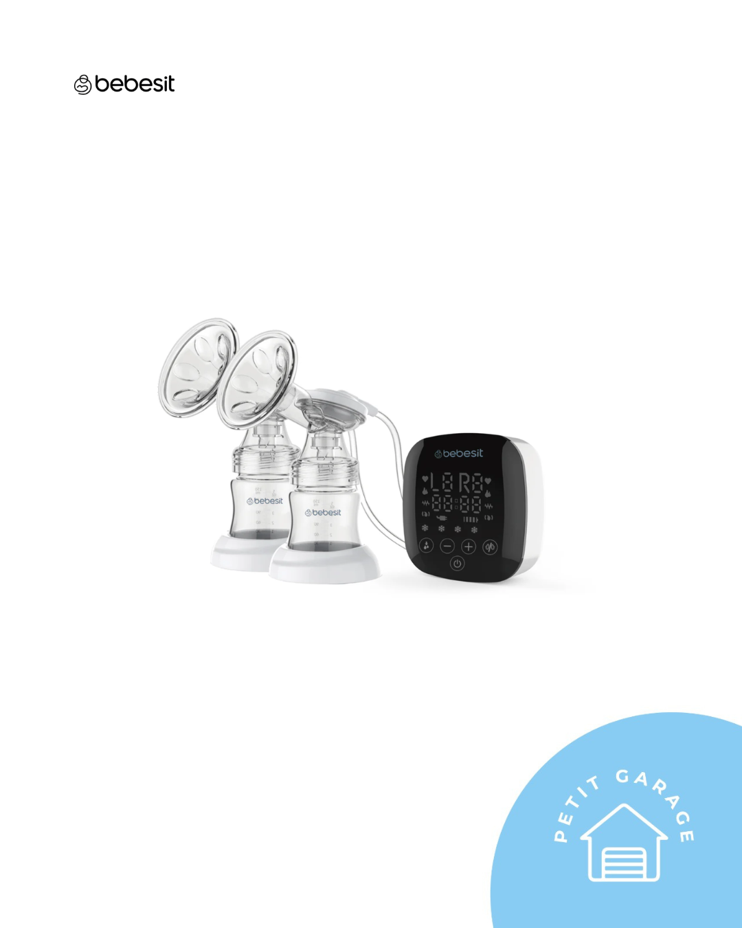 (#PG5354) Extractor de leche eléctrico doble modelo Digital Advance Natural Care. Marca Bebesit