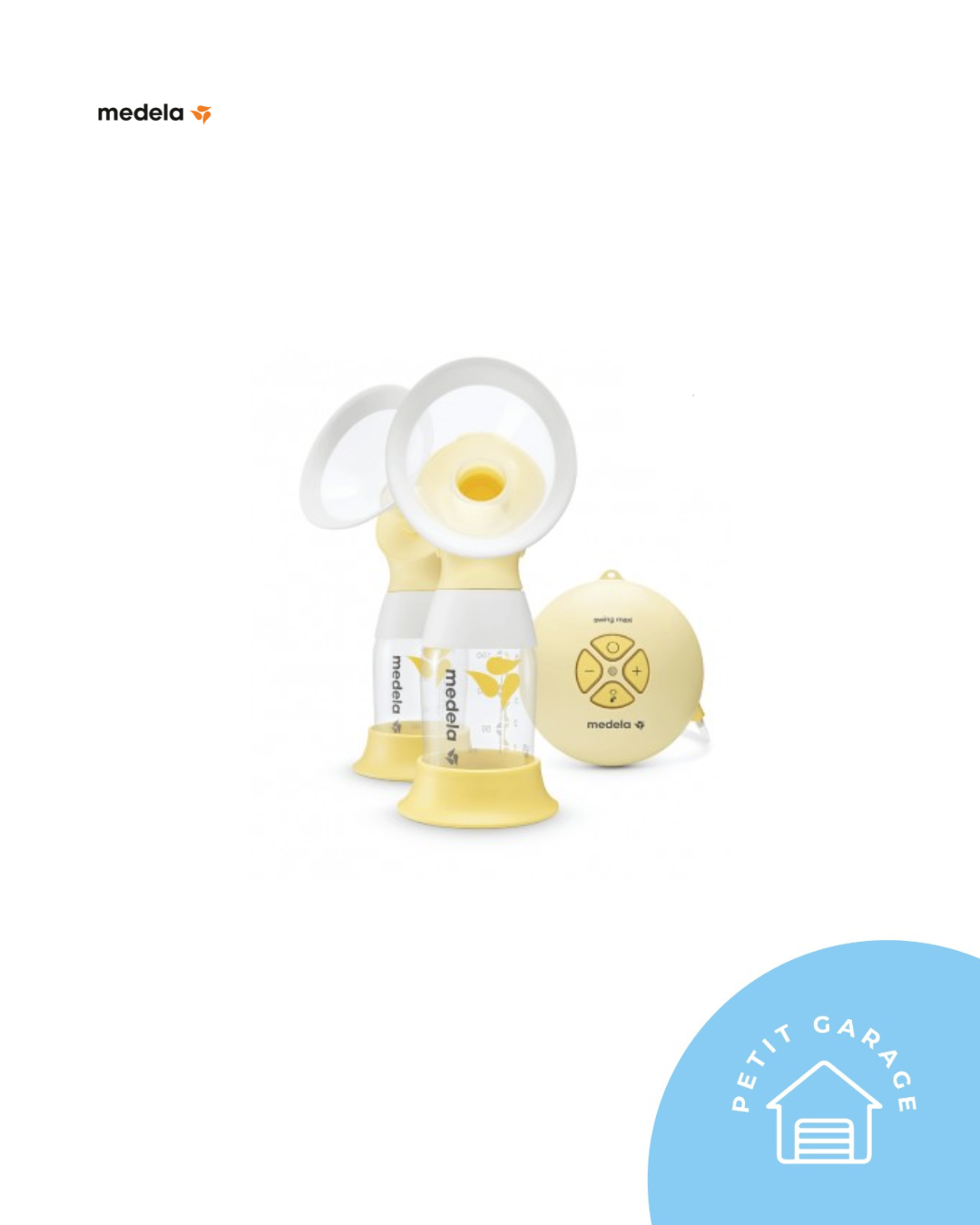 (#PG5123) Extractor de leche doble eléctrico modelo Swing Maxi Flex. Marca Medela