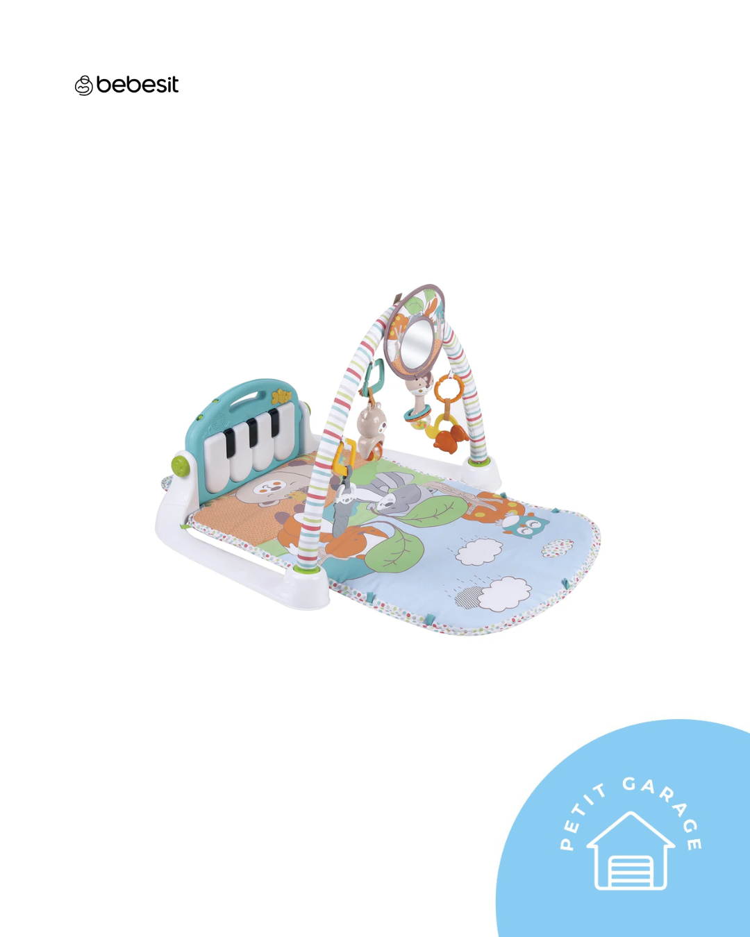 (#PG5444) Gimnasio modelo Kick and Play Piano Gym. Marca Bebesit