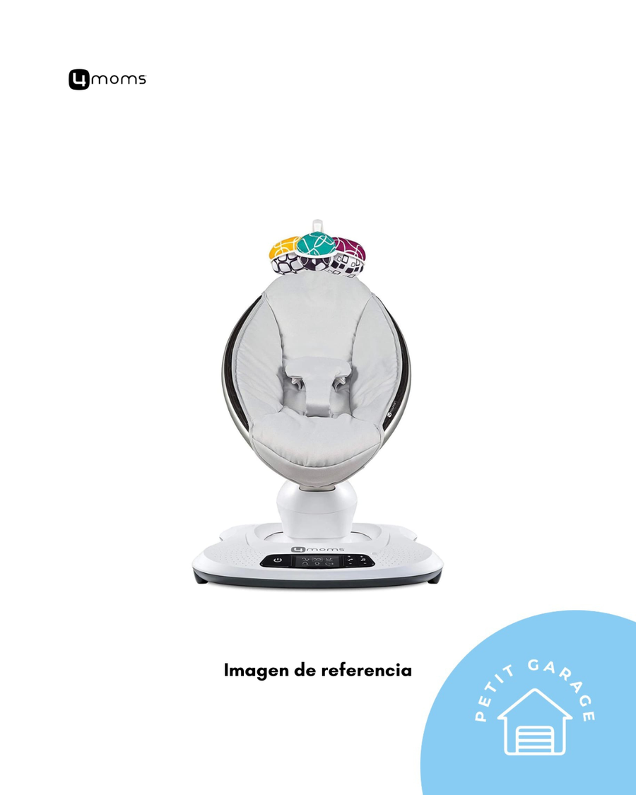 (#PG5474) Mecedora modelo Mamaroo color gris. Marca 4moms
