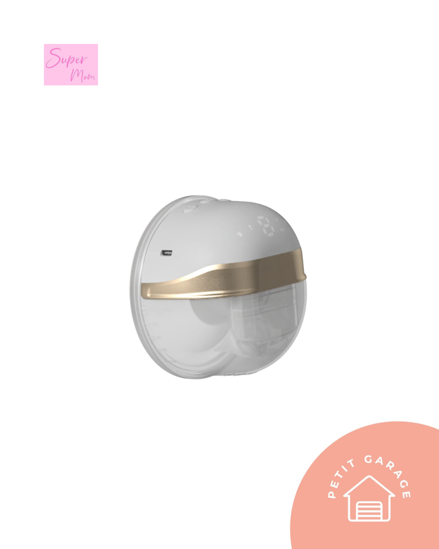 (#PG5449) Extractor de leche eléctrico simple modelo gold. Marca Supermom