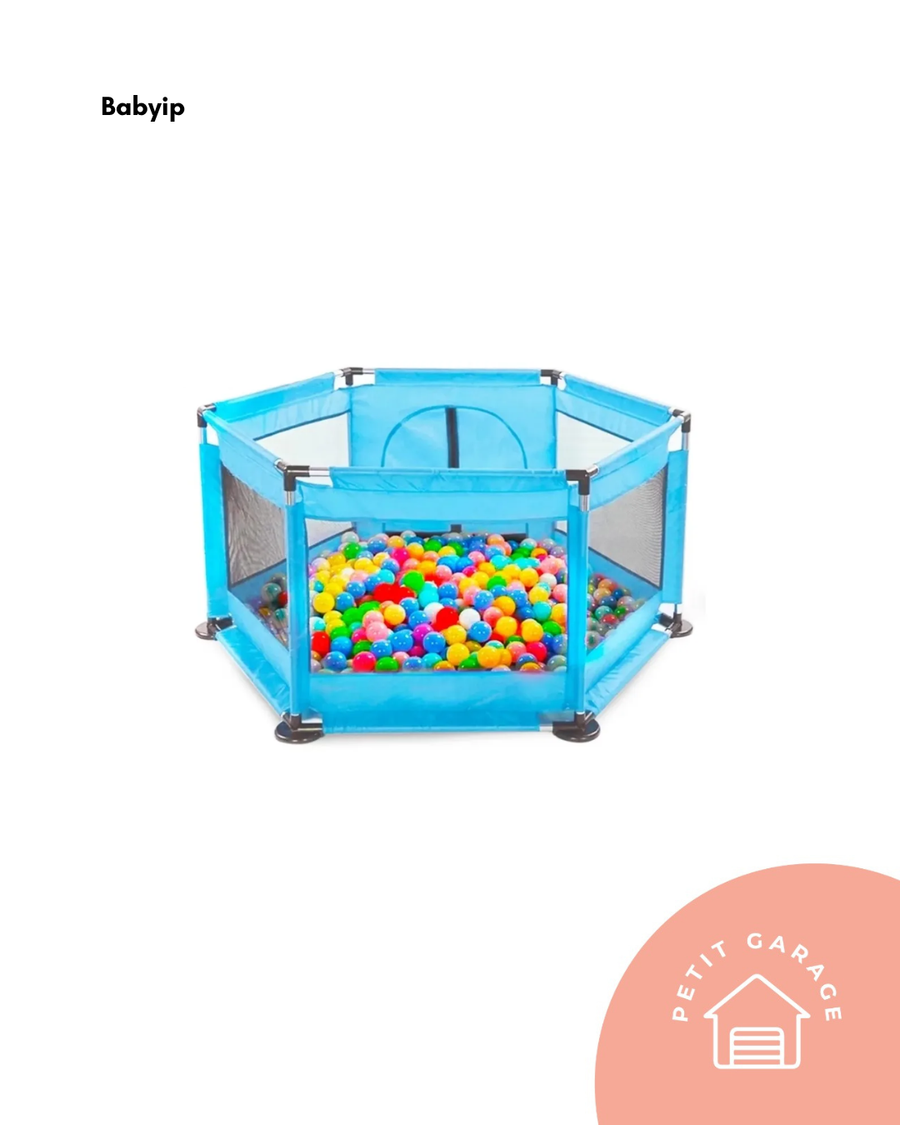 (#PG5407) Corral color celeste. Marca Babyip