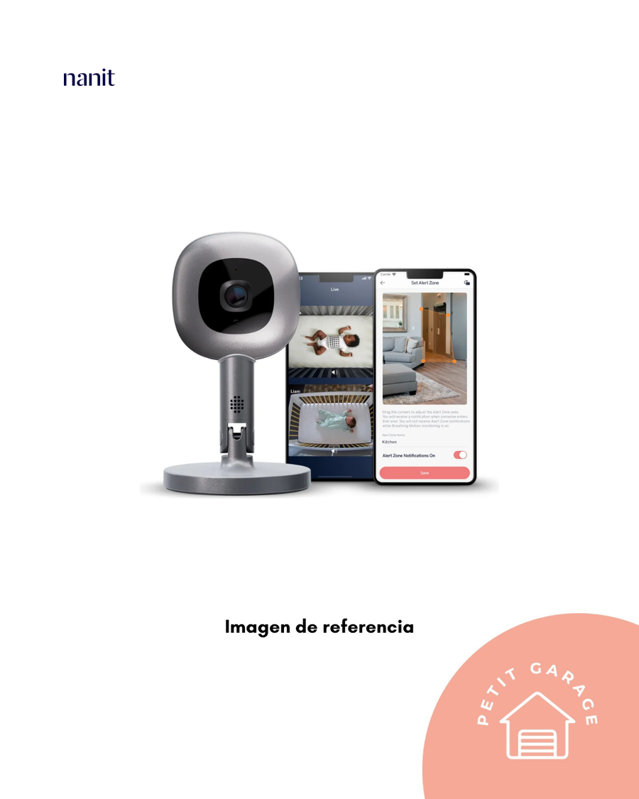 (#PG5319) Cámara monitor de seguridad color blanco. Marca Nanit Pro