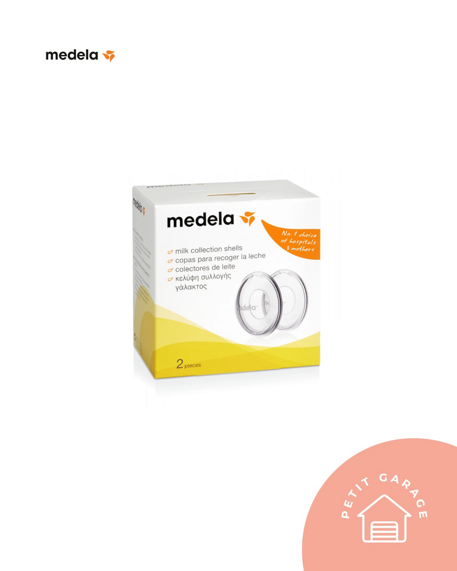 (#PG4541) Amapolas recolectoras + Absorbentes de leche reutilizables. Marca Medela