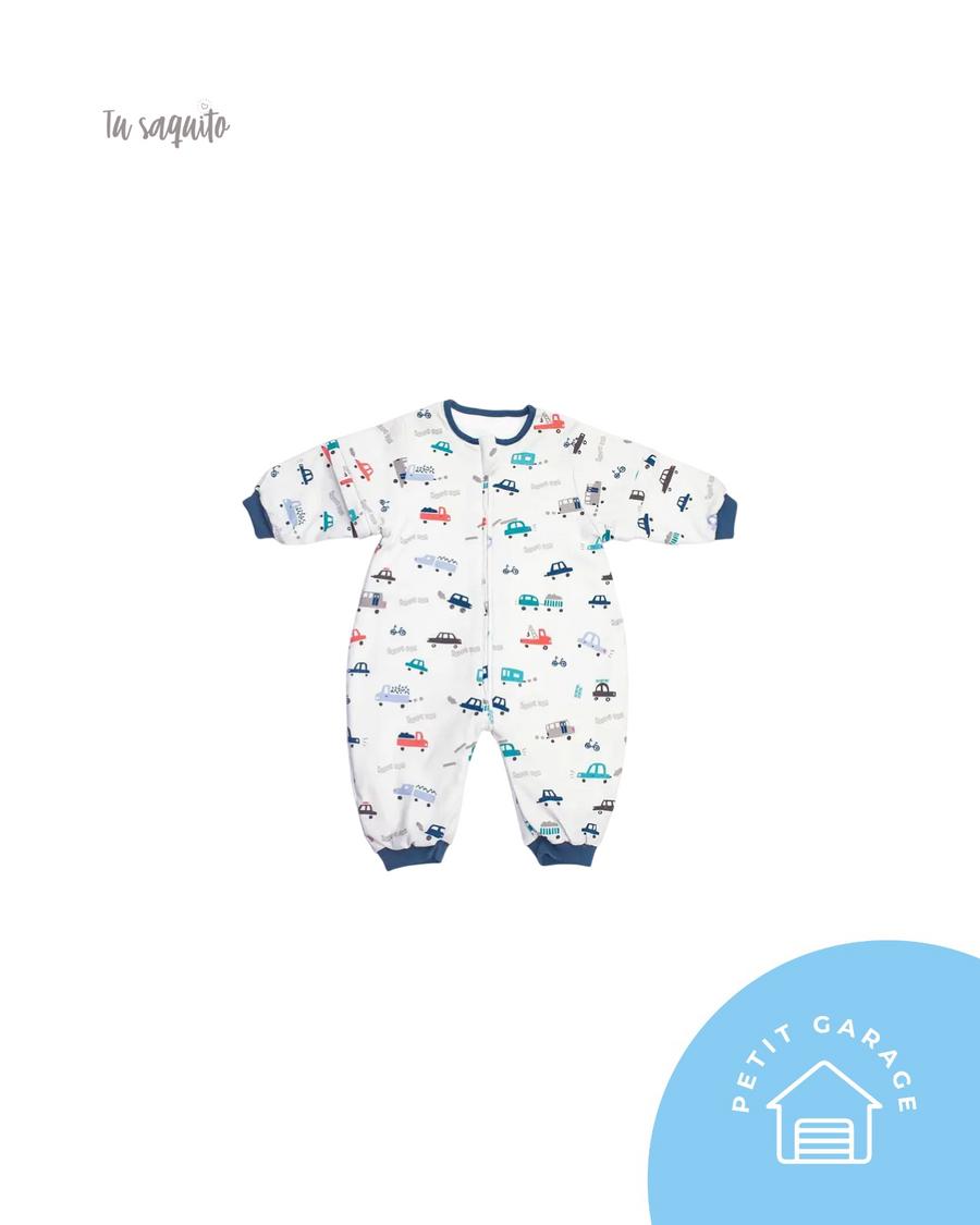 (#PG4494) Saquito de dormir con autitos. Marca Tu Saquito