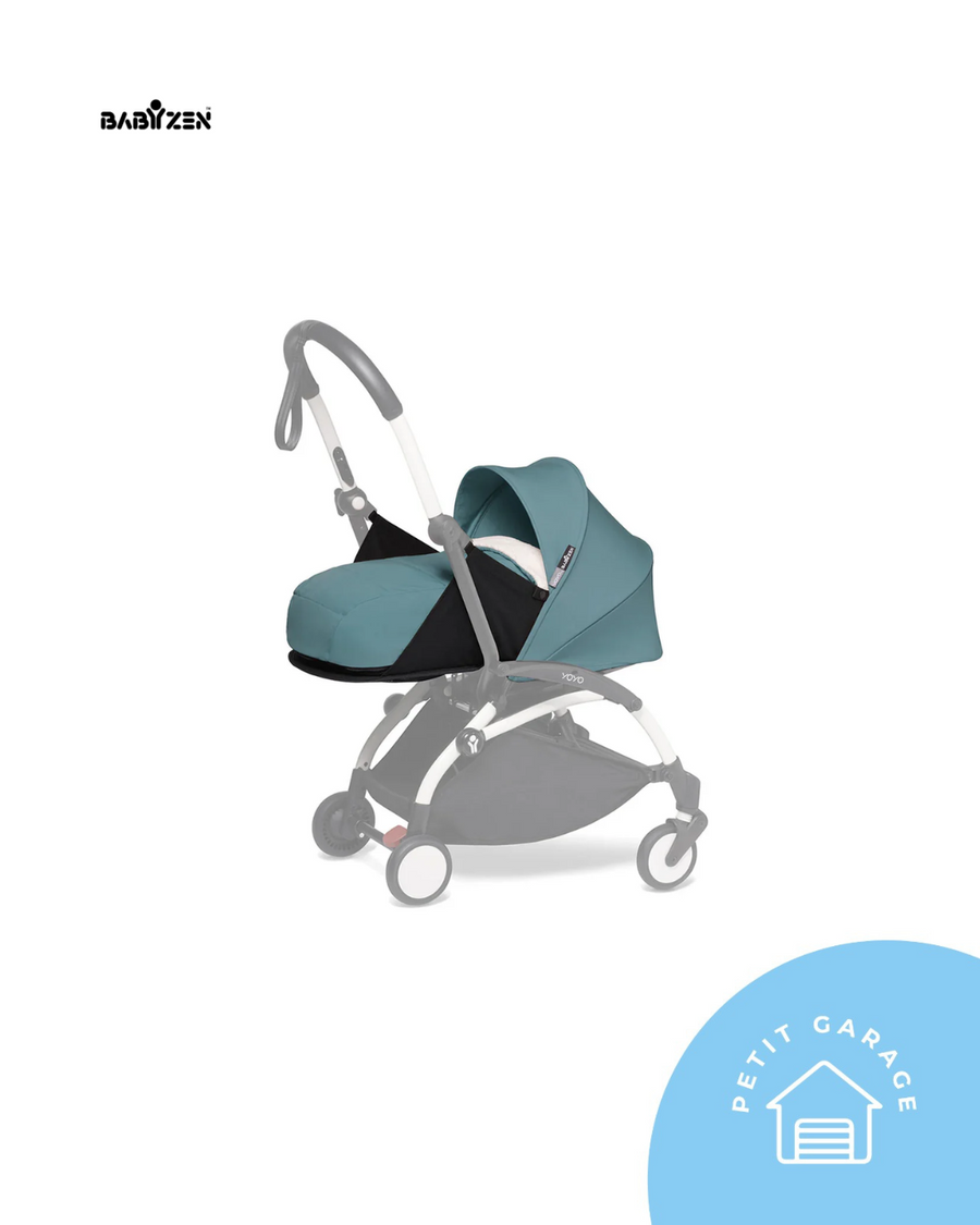 (#PG5066) Moisés Newborn 0+ color aqua para coche Yoyo. Marca Babyzen