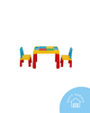 (#PG5141) Mesa de juego infantil de plástico multicolor. Marca Gamepower