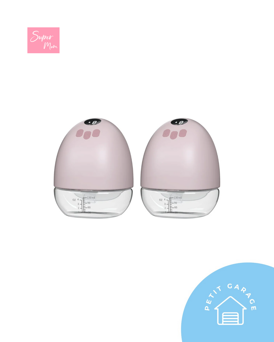 (#PG4429) Extractor de leche eléctrico modelo Drop doble. Marca Supermom