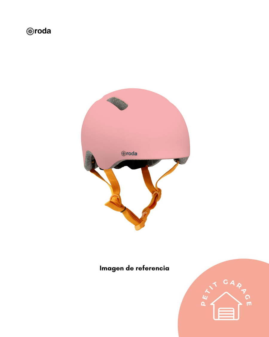 (#PG5051) Casco color rosado. Marca Roda