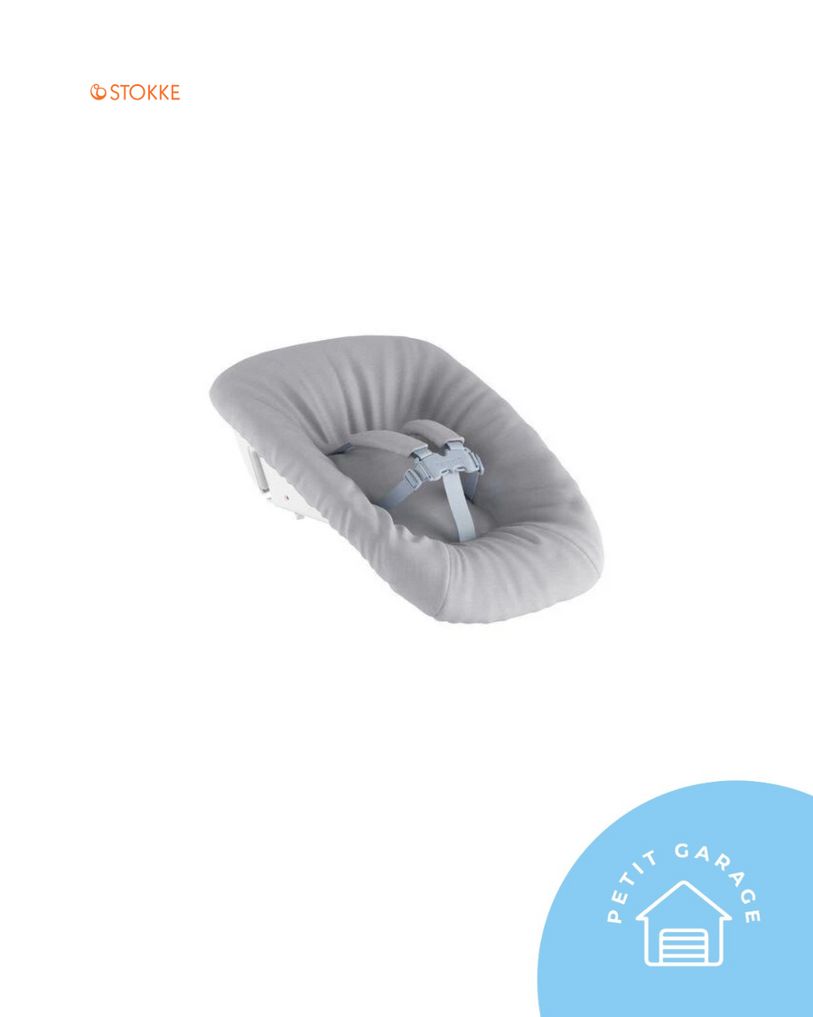 (#PG5125) Newborn set para silla tripp trapp color gris. Marca Stokke