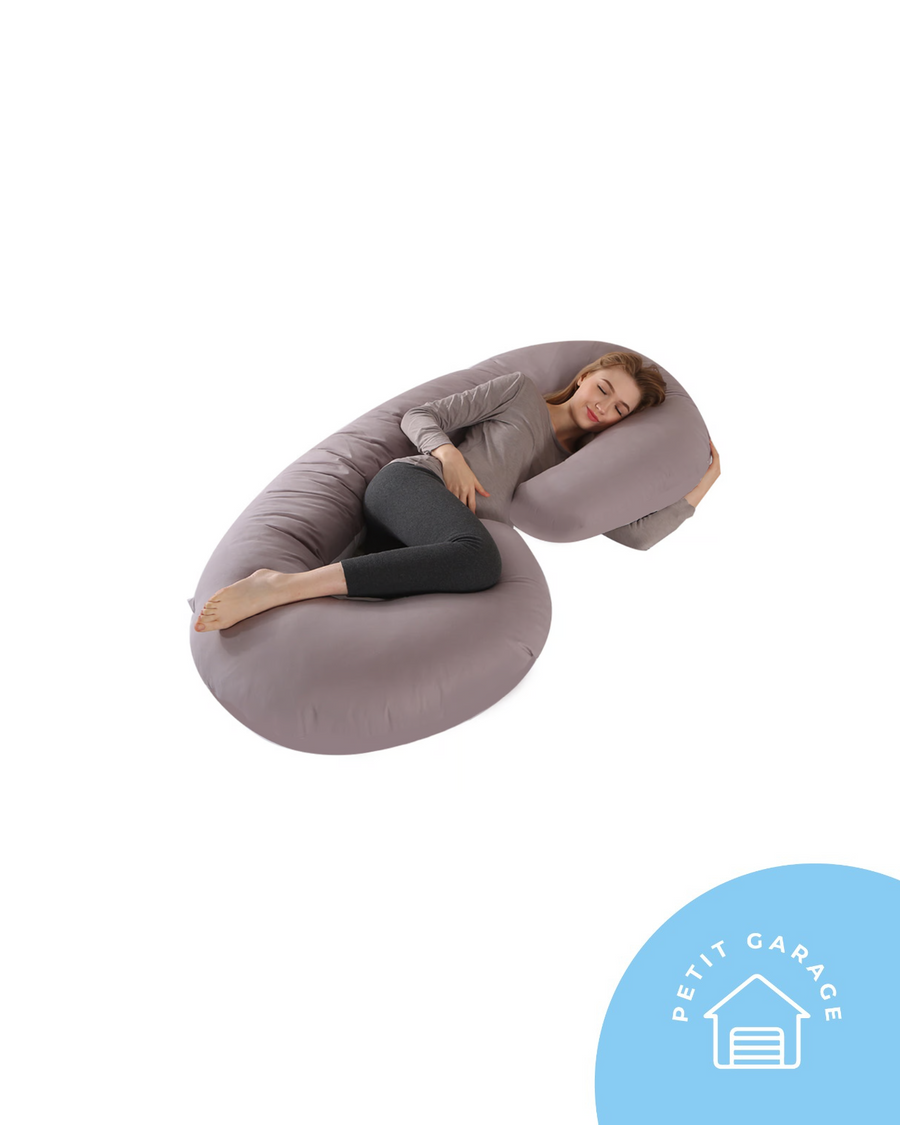 (#PG4415) Cojín maternal color gris. Marca Genérica