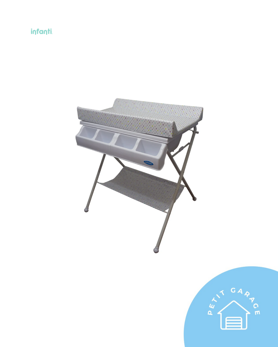 (#PG5044) Mudador con bañera modelo Bb020. Marca Infanti