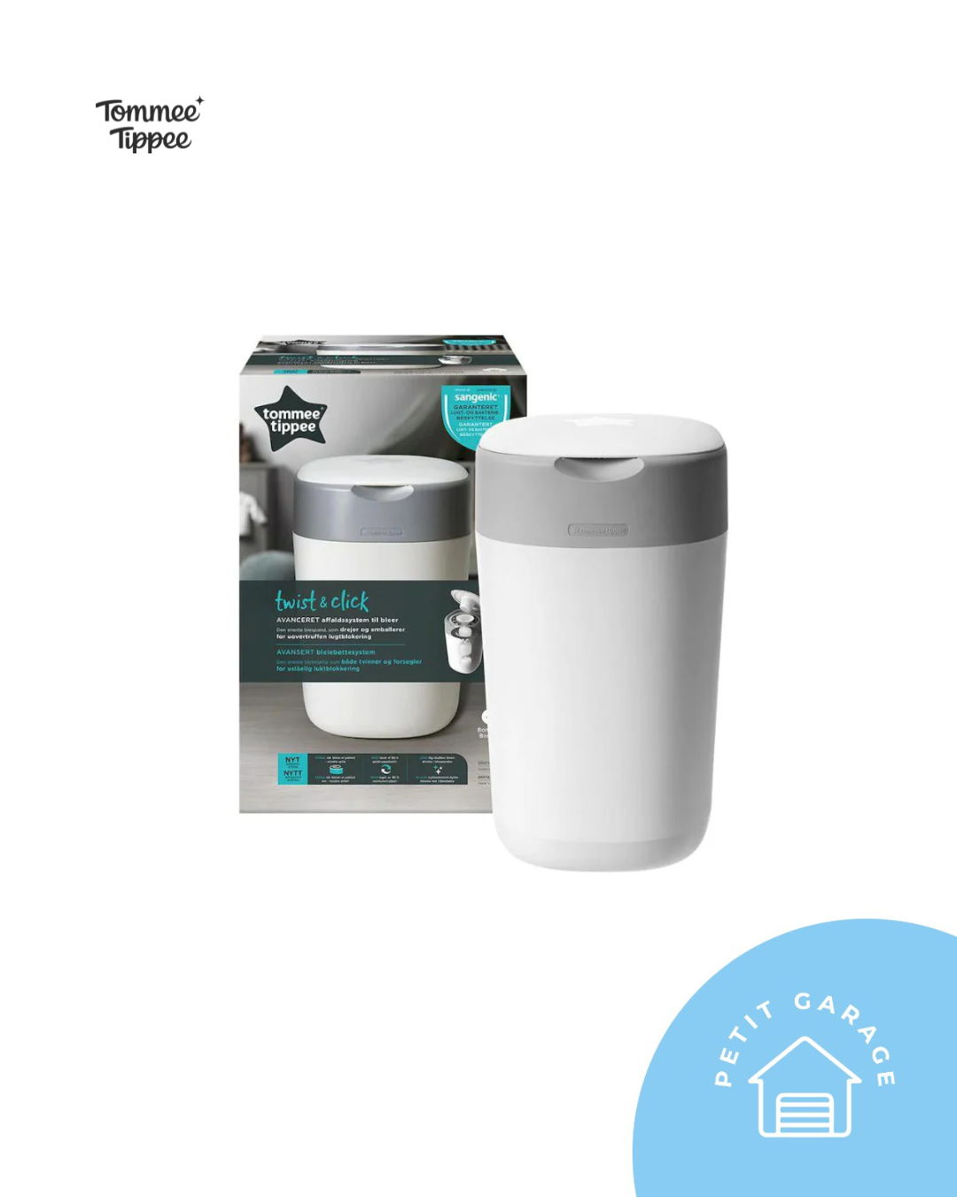 (#PG5244) Contenedor de pañales. Marca Tommee Tippee