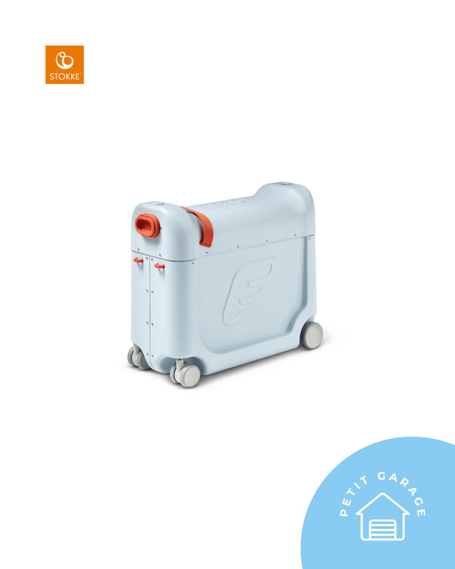 (#PG5208) Maleta JetKids modelo BedBox color blue sky. Marca Stokke