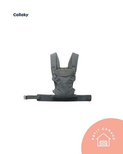 (#PG4468) Portabebé color gris. Marca Colloky
