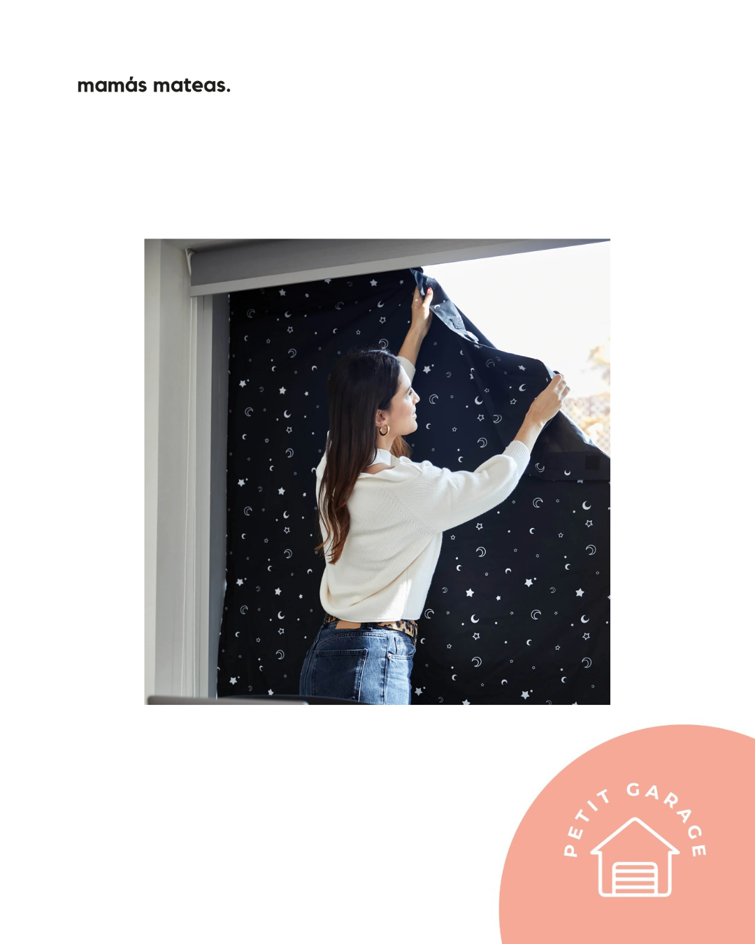 (#PG5375) Cortina blackout. Marca Mamás Mateas