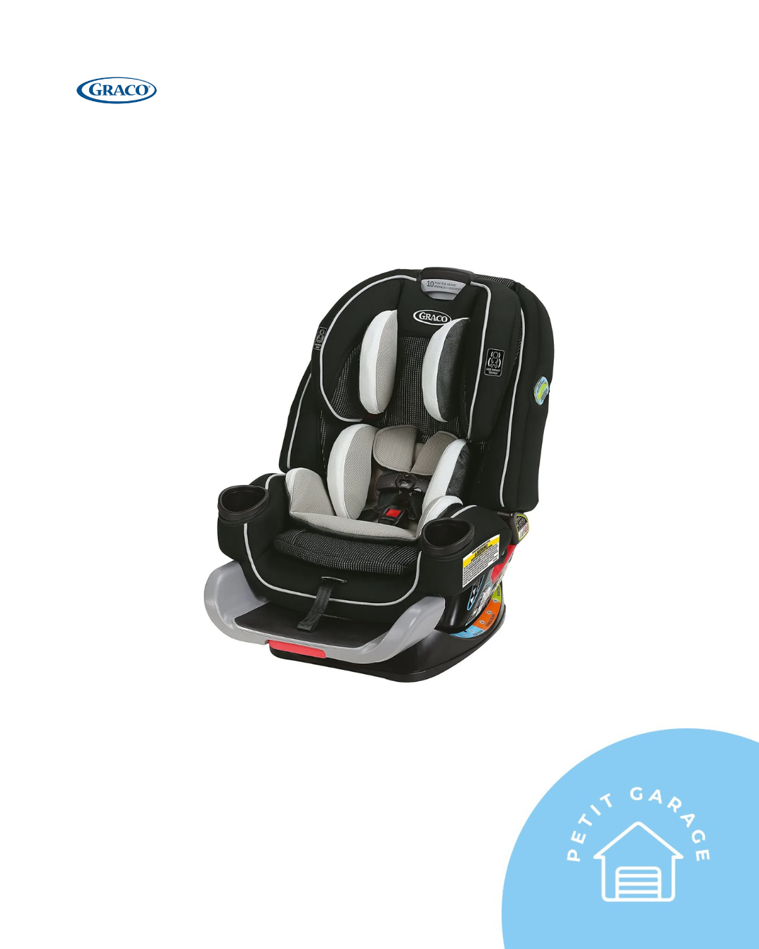 (#PG5102) Silla de auto modelo 4ever. Marca Graco