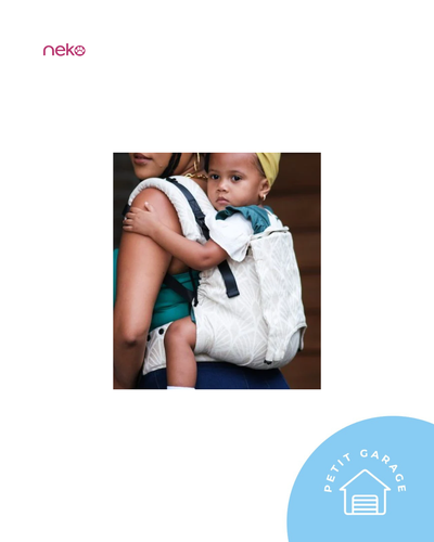 (#PG5418) Mochila ergonómica modelo Perla tamaño Toddler. Marca Neko Slings