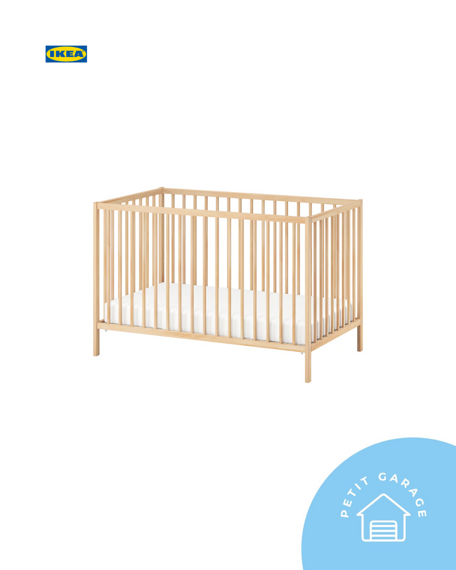 (#PG4886) Cuna de madera modelo Sniglar. Marca IKEA