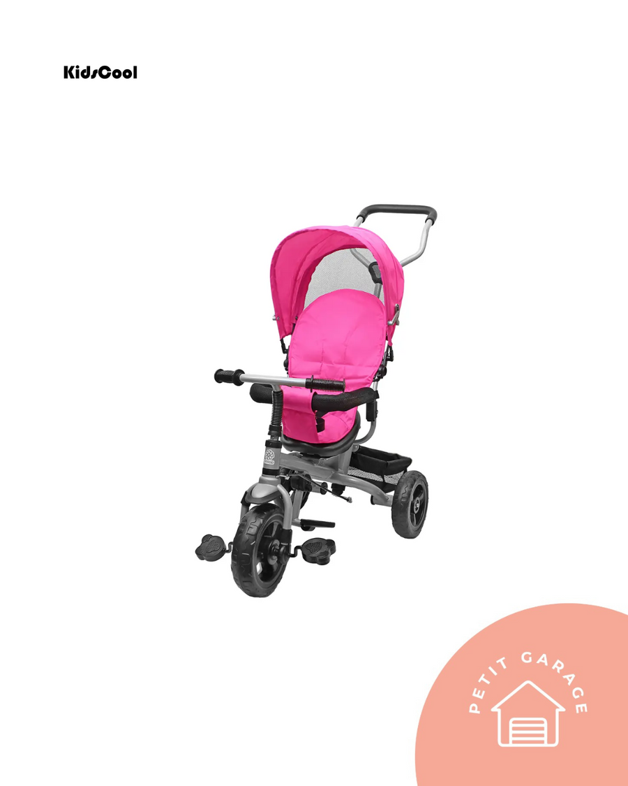 (#PG5114) Triciclo modelo 360 stroller color rosado. Marca Kidscool