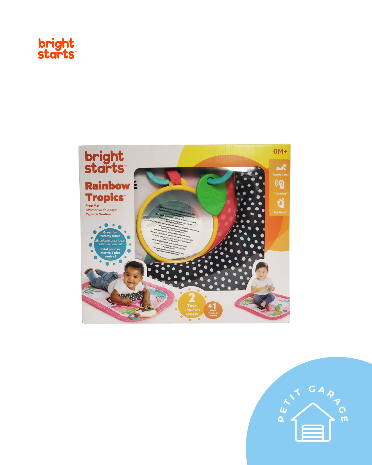 (#PG4478) Mat modelo Tummy Time Mat. Marca Bright Starts