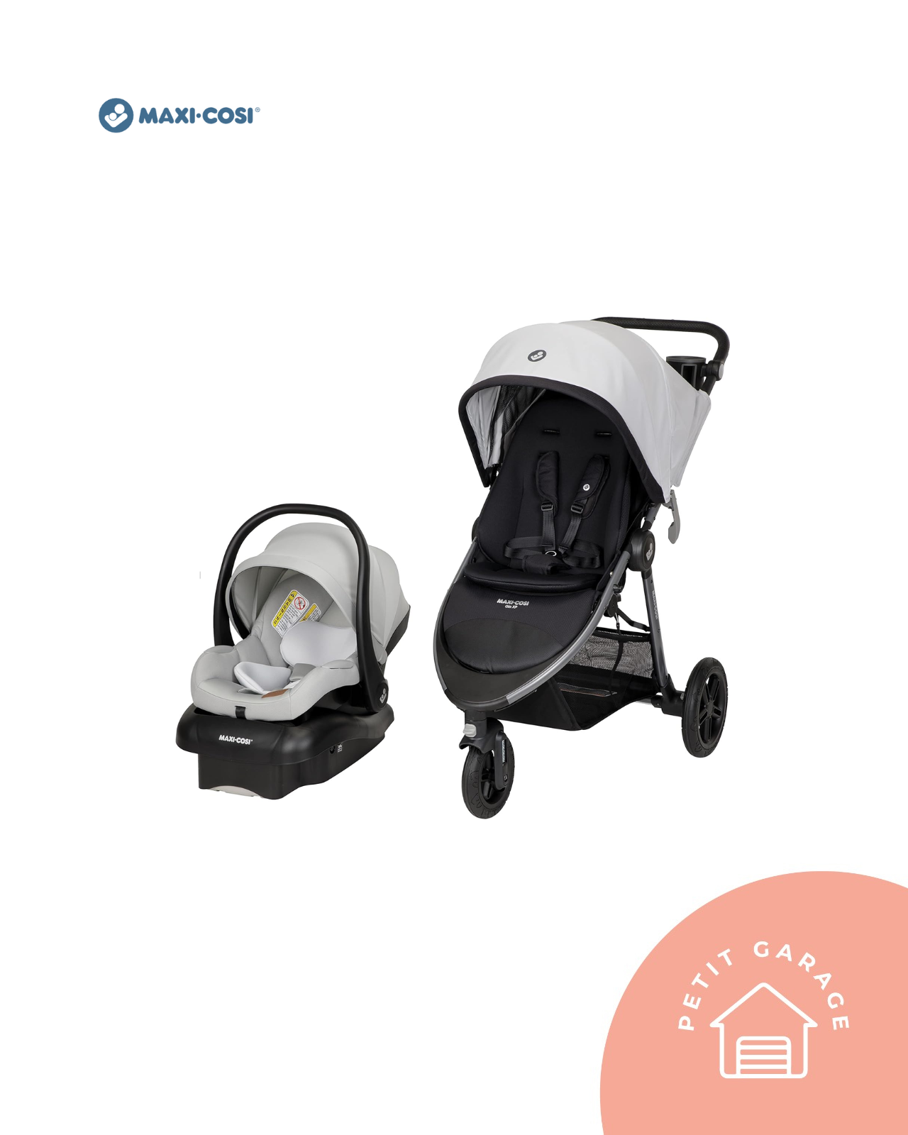(#PG4442) Coche Travel System modelo Gia Xp Midnight. Marca Maxi Cosi