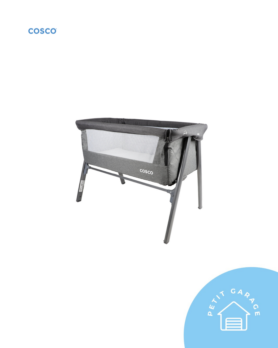 (#PG5222) Cuna colecho modelo Lia color gris. Marca Cosco